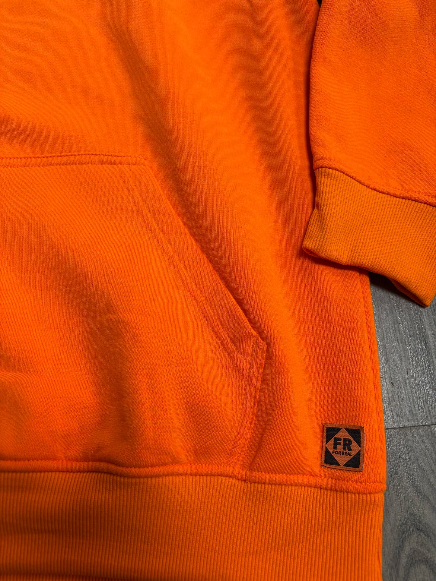 Orange Hoodie