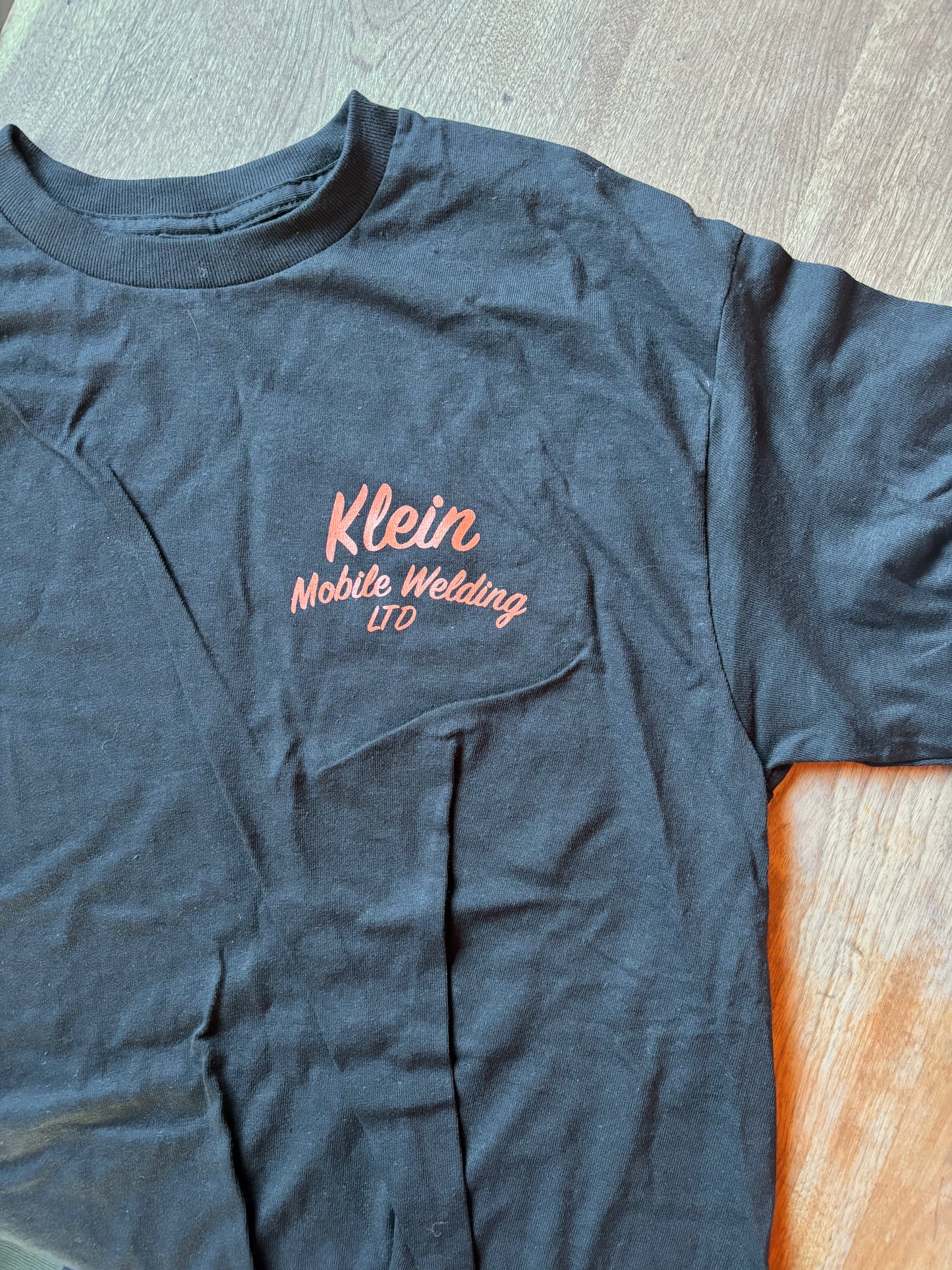 Black & Orange T Shirt