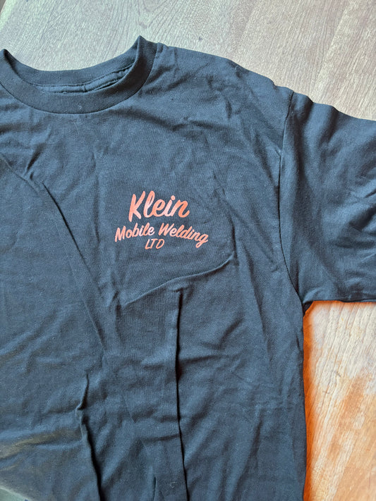 Black & Orange T Shirt