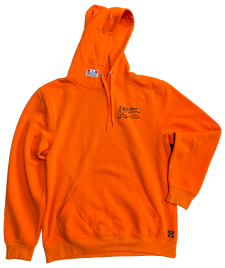 Orange Hoodie